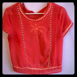 Women’s Wild Rose top